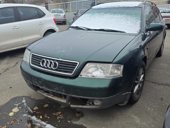 2002 Audi A6 II (C5) Рестайлинг, зелёный, 350000 рублей
