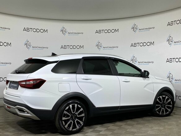 2024 Lada (ВАЗ) Vesta SW Cross I Рестайлинг (NG), белый - вид 2