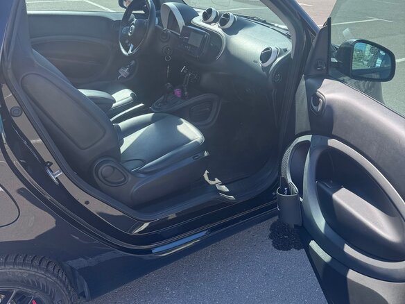 2018 Smart Fortwo III, чёрный, 1400000 рублей - вид 6