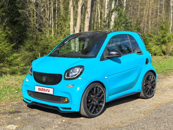 2016 Smart Fortwo III, синий, 1100000 рублей - вид 24