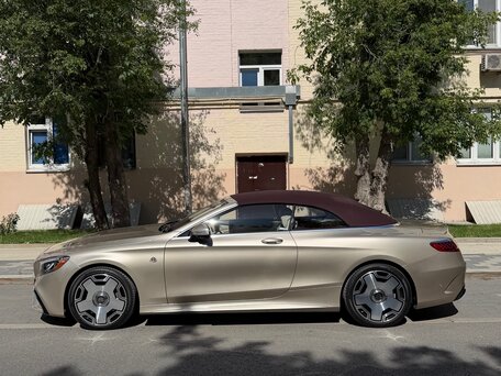 2019 Mercedes-Benz S-Класс 560 VI (W222, C217) Рестайлинг, золотистый, 15000000 рублей, вид 5