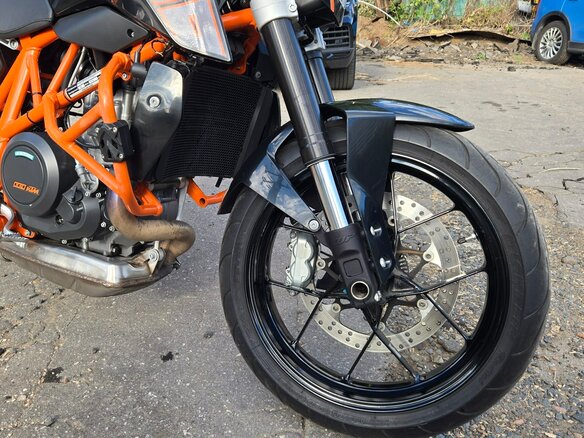 2014 KTM 690 Duke, оранжевый, 475000 рублей - вид 7