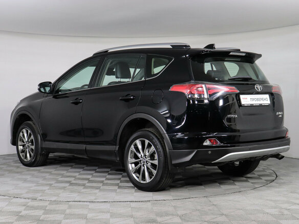 2019 Toyota RAV4 IV (XA40) Рестайлинг, чёрный - вид 7