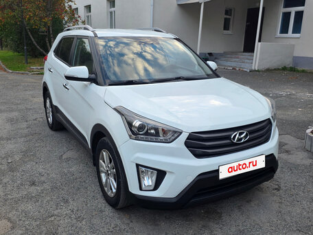 2019 Hyundai Creta I, белый, 1680000 рублей, вид 2