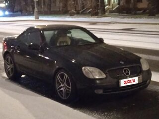 1999 Mercedes-Benz SLK-Класс 230 I (R170), чёрный, 750000 рублей, вид 2