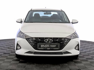 2021 Hyundai Solaris II Рестайлинг, белый, 1220000 рублей, вид 2
