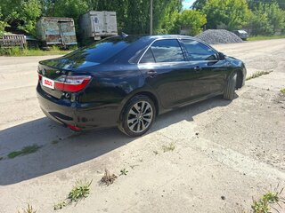 2017 Toyota Camry VII (XV50) Рестайлинг, чёрный, 2129000 рублей, вид 3