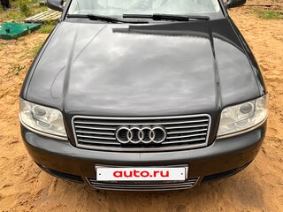2002 Audi A6 II (C5) Рестайлинг, чёрный, 450000 рублей, вид 2