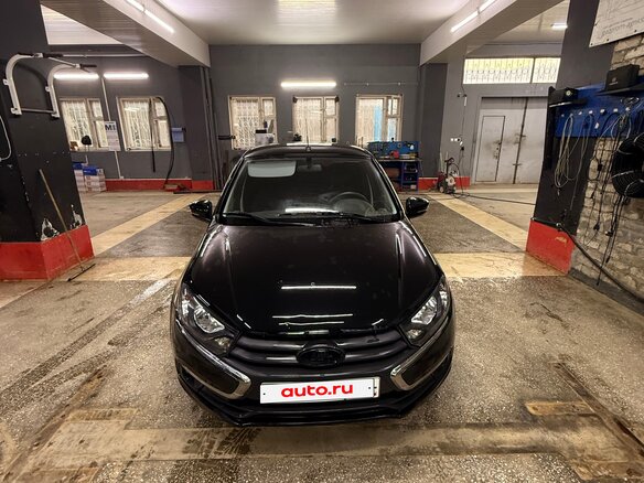 2023 Lada (ВАЗ) Granta I Рестайлинг, чёрный, 800000 рублей - вид 6