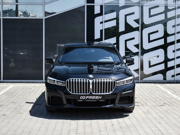 2019 BMW 7 серии 730i VI (G11/G12) Рестайлинг, чёрный, 5200000 рублей - вид 2
