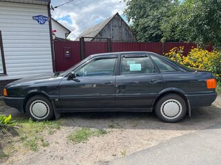 1990 Audi 80 IV (B3), чёрный, 250000 рублей, вид 5