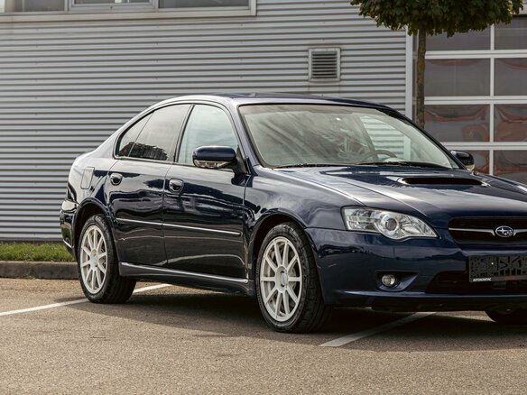 2004 Subaru Legacy IV, синий, 765000 рублей - вид 6
