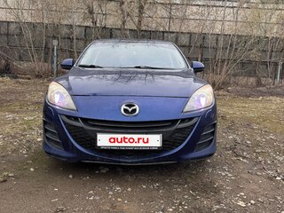 2009 Mazda 3 II (BL), синий, 480000 рублей, вид 1