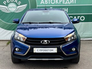 2021 Lada (ВАЗ) Vesta Cross I, синий, 1260000 рублей, вид 3