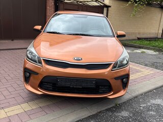 2017 Kia Rio IV, оранжевый, 1150000 рублей, вид 1