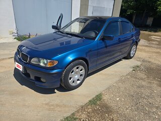 2002 BMW 3 серии 318i IV (E46) Рестайлинг, синий, 900000 рублей, вид 2