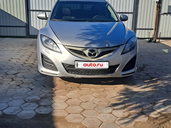 2011 Mazda 6 II (GH) Рестайлинг, серый, 595000 рублей - вид 1