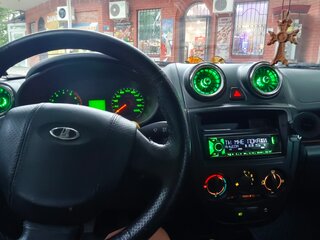 2013 Lada (ВАЗ) Granta I, чёрный, 350000 рублей, вид 5