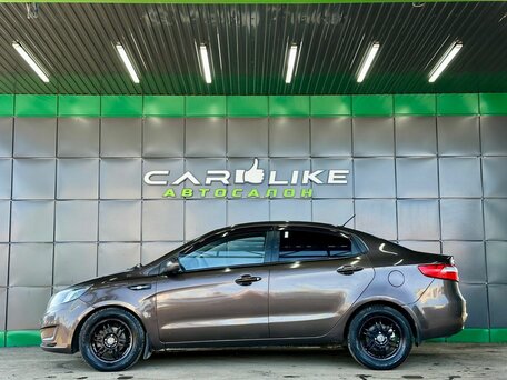 2014 Kia Rio III, коричневый, 579000 рублей, вид 3