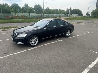 2009 Mercedes-Benz S-Класс 350 V (W221) Рестайлинг, чёрный, 2000000 рублей, вид 1