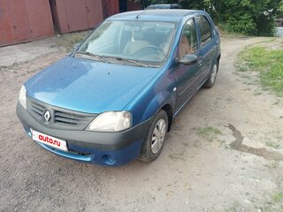 2007 Renault Logan I, синий, 220000 рублей, вид 1