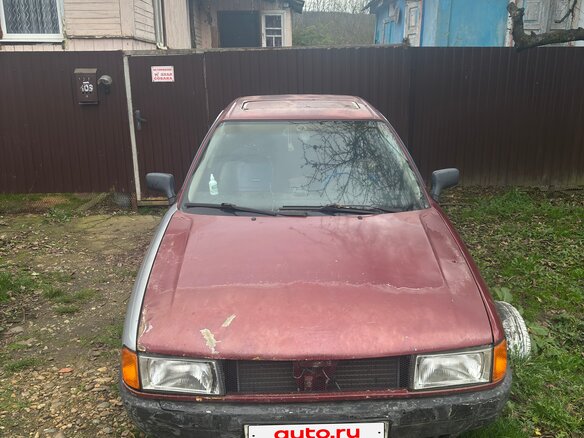 1988 Audi 80 IV (B3), красный, 120000 рублей