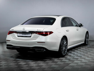 2021 Mercedes-Benz S-Класс 500 4MATIC VII (W223), белый, 10350000 рублей, вид 5