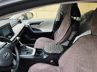 2021 Toyota RAV4 V (XA50), белый, 3200000 рублей, вид 4