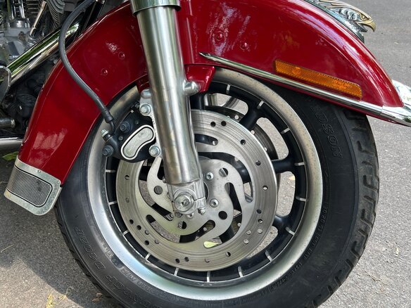 2007 Harley-Davidson Electra Glide, красный, 635000 рублей - вид 12