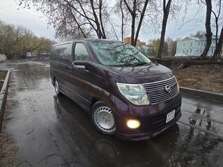 2008 Nissan Elgrand II (E51), фиолетовый, 1600000 рублей, вид 2