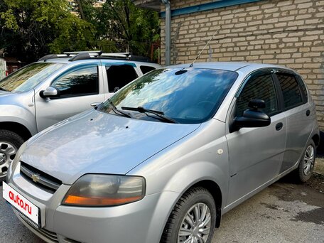 2006 Chevrolet Aveo I, серебристый, 350000 рублей, вид 1