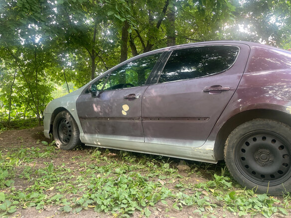 2004 Peugeot 407, фиолетовый, 90000 рублей - вид 12