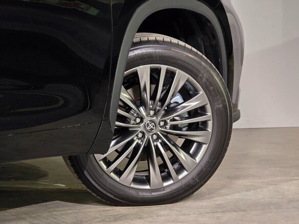 2026 Toyota Highlander IV (XU70), чёрный - вид 27