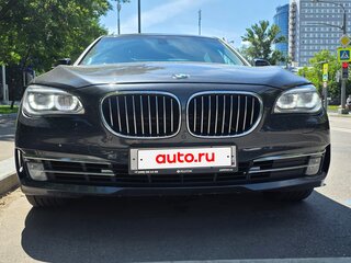 2013 BMW 7 серии Long 750Li xDrive V (F01/F02/F04) Рестайлинг, чёрный, 1400000 рублей, вид 1