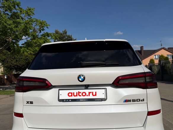 2020 BMW X5 M50d IV (G05/G18), белый, 6690000 рублей - вид 6
