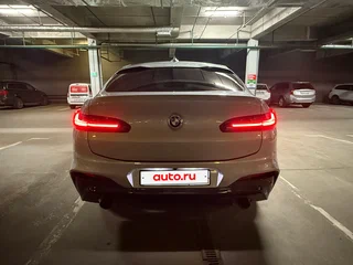 2021 BMW X4 20d II (G02), серый, 5000000 рублей, вид 4