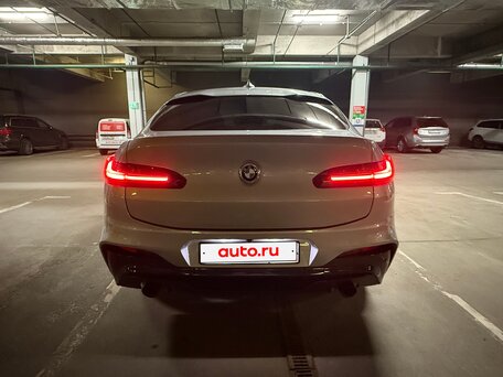 2021 BMW X4 20d II (G02), серый, 5000000 рублей, вид 4