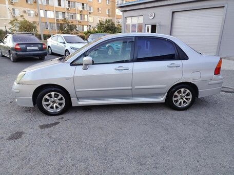 2003 Suzuki Aerio, серебристый, 260000 рублей, вид 1