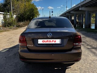 2019 Volkswagen Polo V Рестайлинг, коричневый, 1300000 рублей, вид 3