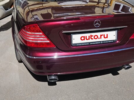 2003 Mercedes-Benz CL-Класс 600 II (C215) Рестайлинг, красный, 3350000 рублей, вид 4