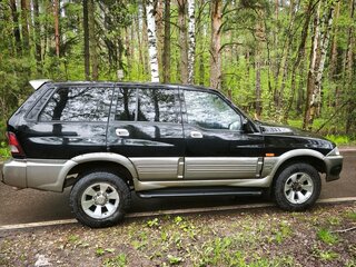 2003 SsangYong Musso I Рестайлинг, чёрный, 350000 рублей, вид 1