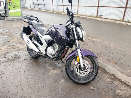 2016 Yamaha YS250 Fazer, фиолетовый, 199999 рублей, вид 3