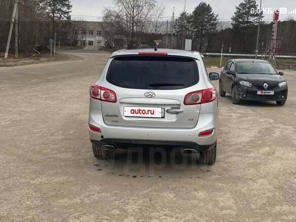 2010 Hyundai Santa Fe II Рестайлинг, серый, 1185000 рублей - вид 5