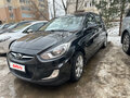 2011 Hyundai Solaris I, чёрный - вид 1