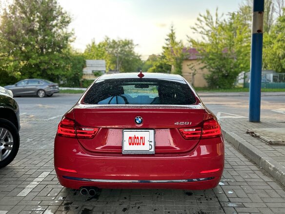 2016 BMW 4 серии Gran Coupe 428i F32/F33/F36, красный, 1700000 рублей - вид 3