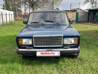 2008 Lada (ВАЗ) 2107, синий, 185000 рублей, вид 1