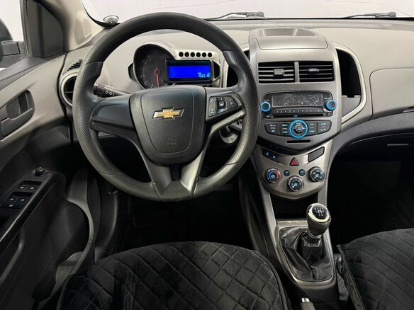 2012 Chevrolet Aveo II, чёрный, 470000 рублей - вид 13