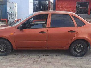 2013 Lada (ВАЗ) Granta I, оранжевый, 465000 рублей, вид 4