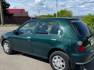 1998 Toyota Starlet V (P90), зелёный, 265000 рублей, вид 4