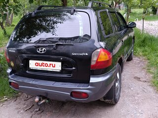 2001 Hyundai Santa Fe I, чёрный, 570000 рублей, вид 3